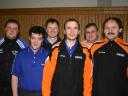 Die Sieger der Klasse Herren A/B beim 2. Kreisranglistenturnier der Erwachsenen in der Saison 2005/2006 in Ebern.