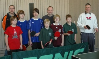 Tischtennis Jugendtrainer 2009 Kreisstützpunkttraining 2009 in Knetzgau