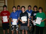Die Sieger der Jugend beim 2. Kreisranglistenturnier der Jugend in der Saison 2008/2009 in Bundorf. Die Sieger der Jugend beim 2. Kreisranglistenturnier der Jugend in der Saison 2008/2009 in Bundorf.