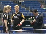 Elke Schall und Christian Süss bei Tischtennis-WM 2009 Elke Schall und Christian Süss bei Tischtennis-WM 2009