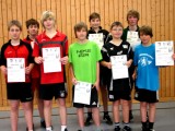 Die Sieger der Jugend beim 2. Kreisranglistenturnier der Jugend in der Saison 2009/2010 in Ebern.