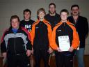 Die Sieger der Klasse Herren C beim 1. Kreisranglistenturnier der Erwachsenen in der Saison 2006/2007 in Trossenfurt.