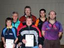 Die Sieger der Klasse Herren C beim 1. Kreisranglistenturnier der Erwachsenen in der Saison 2005/2006 in Trossenfurt.