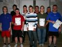 Die Sieger der Klasse Herren D beim 1. Kreisranglistenturnier der Erwachsenen in der Saison 2006/2007 in Trossenfurt.