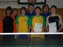 Die Sieger der Jungen beim 1. Kreisranglistenturnier der Jugend in der Saison 2007/2008 in Ebern.