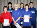 Die Sieger der Jungen beim 1. Kreisranglistenturnier der Jugend in der Saison 2005/2006 in Zeil.