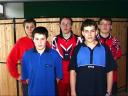 Die Sieger der Jungen beim 1. Kreisranglistenturnier der Jugend in der Saison 2002/2003 in Ebern.