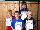 Die Sieger der Schüler A beim 1. Kreisranglistenturnier der Jugend in der Saison 2002/2003 in Ebern.