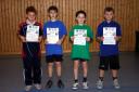 Die Sieger der Schüler B beim 1. Kreisranglistenturnier der Jugend in der Saison 2004/2005 in Ebern.
