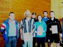 Die Sieger der Klasse Herren C beim 2. Kreisranglistenturnier der Erwachsenen in der Saison 2007/2008 in Obertheres.