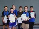 Die Sieger der Schüler A beim 2. Kreisranglistenturnier der Jugend in der Saison 2000/2001 in Haßfurt.
