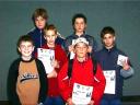 Die Sieger der Schüler A beim 2. Kreisranglistenturnier der Jugend in der Saison 2002/2003 in Haßfurt.
