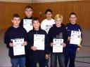 Die Sieger der Schüler A beim 2. Kreisranglistenturnier der Jugend in der Saison 2003/2004 in Ebern.