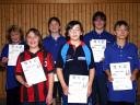 Die Sieger der Schüler A beim 2. Kreisranglistenturnier der Jugend in der Saison 2005/2006 in Ebern.