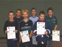 Die Sieger der Schüler B beim 2. Kreisranglistenturnier der Jugend in der Saison 2002/2003 in Haßfurt.