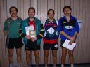 Die Sieger der Klasse Senioren A/B bei den Kreismeisterschaften der Erwachsenen und Senioren in der Saison 2000/2001 in Knetzgau.