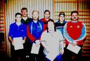 Die Sieger der Klasse Herren C bei den Kreismeisterschaften der Erwachsenen und Senioren in der Saison 2005/2006 in Knetzgau.