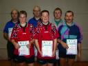 Die Sieger der Klasse Herren C bei den Kreismeisterschaften der Erwachsenen und Senioren in der Saison 2001/2002 in Trossenfurt.