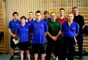 Die Sieger der Klasse Herren D bei den Kreismeisterschaften der Erwachsenen und Senioren in der Saison 2005/2006 in Knetzgau.