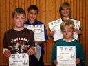 Die Sieger der Schüler B bei den Kreismeisterschaften der Jugend in der Saison 2007/2008 in Ebern.