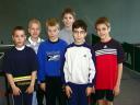 Die Sieger der Minimeisterschaften der Jungen Altersklasse 1990 und jünger in der Saison 2000/2001 in Hassfurt.
