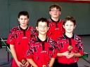 Die Sieger der Schüler A bei den Schüler-Mannschaftsmeistern in der Saison 2002/2003 in Haßfurt.