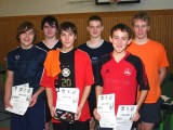 Die Sieger der Jungen bei den Kreismeisterschaften der Jugend in der Saison 2008/2009 in Ebern.