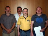 Geehrte Fachwarte und Abteilungsleiter 2009