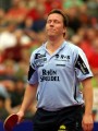 Jan-Ove Waldner im Tischennisspiel
