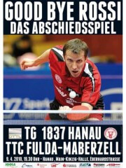 Plakat zum Abschiedsspiel Jörg Roßkopf