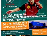 79. Nationale deutsche Meisterschaften im Tischtennis