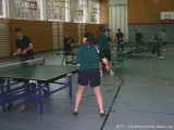 Teilnehmer beim Balleimertraining