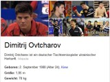 Dimitrij Ovtcharov in der Googlesuche